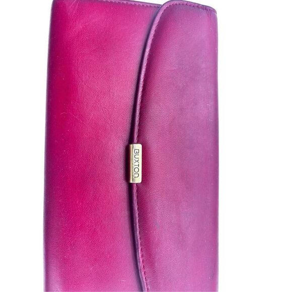 Buxton wallet vintage maroon - Picture 12 of 14